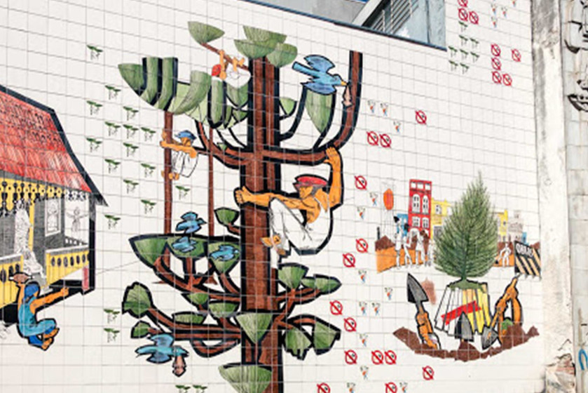 巴西艺术家Poty-Lazzarotto创作的拉丁美洲现代主义壁画 巴西艺术家Poty-Lazzarotto创作的拉丁美洲现代主义壁画