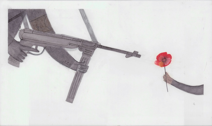 2017年金风车国内金奖获奖作品张帆《小花》